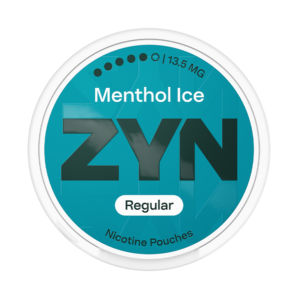 Can of ZYN Menthol Ice nicotine pouches
