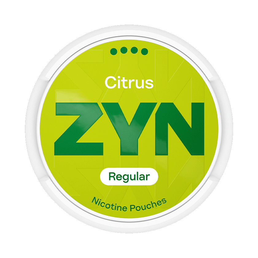Can of ZYN Citrus Slim nicotine pouches