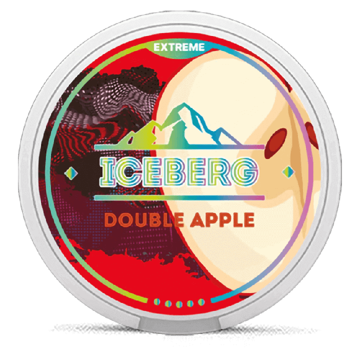 ZYN Apple Mint and Iceberg Double Apple nicotine pouches compared