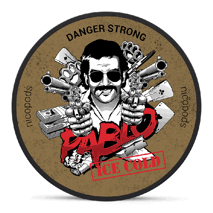 Can of Pablo Ice Cold nicotine pouches