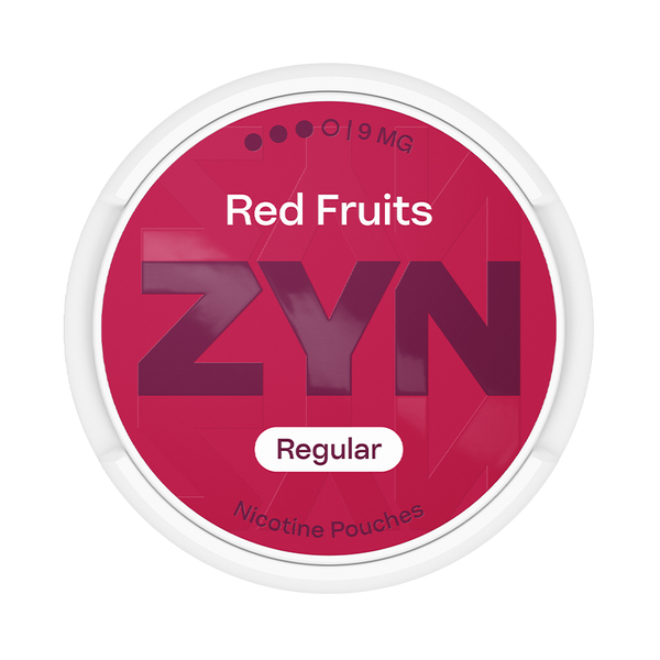 Can of ZYN Red Fruits nicotine pouches