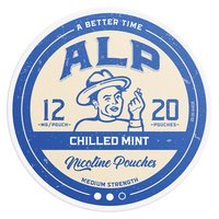 Can of ALP Chilled Mint 12mg nicotine pouches