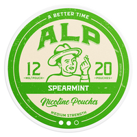 Can of ALP Spearmint 12mg nicotine pouches