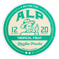 Can of ALP Tropical Fruit 12mg nicotine pouches