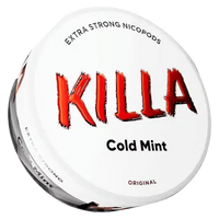 Can of Killa Cold Mint nicotine pouches