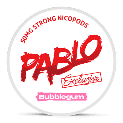 Can of Pablo Exclusive Bubblegum nicotine pouches
