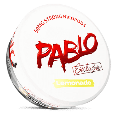 Can of Pablo Exclusive Lemonade nicotine pouches