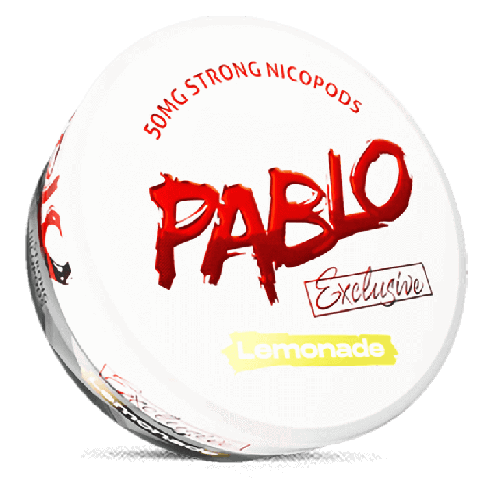 Can of Pablo Exclusive Lemonade nicotine pouches