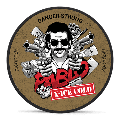 Can of Pablo X Ice Cold nicotine pouches