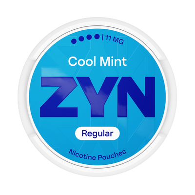 Can of ZYN Cool Mint Slim 11mg nicotine pouches (UK)