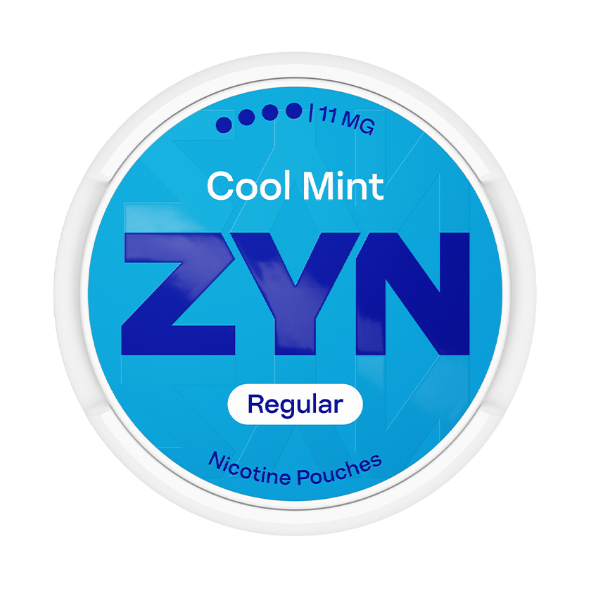Can of ZYN Cool Mint Slim 11mg nicotine pouches (UK)
