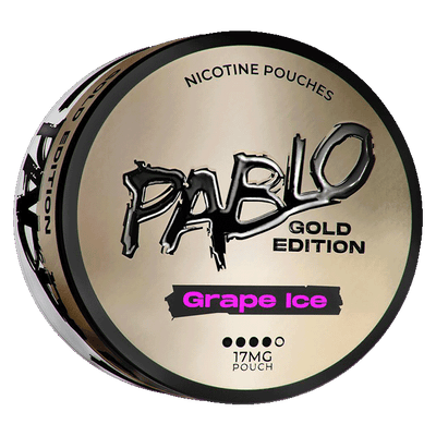 Pablo Gold Edition Grape Ice 17mg nicotine pouches (UK)