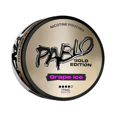 Pablo Gold Edition Grape Ice 17mg nicotine pouches (UK)