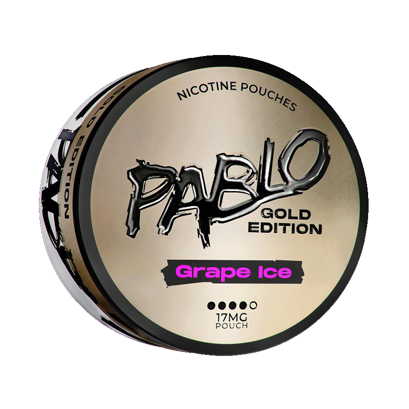 Pablo Gold Edition Grape Ice 17mg nicotine pouches (UK)
