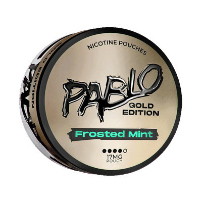 Pablo Gold Edition Frosted Mint 17mg nicotine pouches (UK)