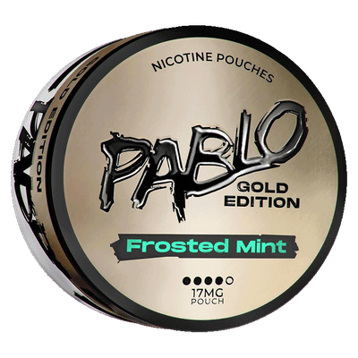 Pablo Gold Edition Frosted Mint 17mg nicotine pouches (UK)