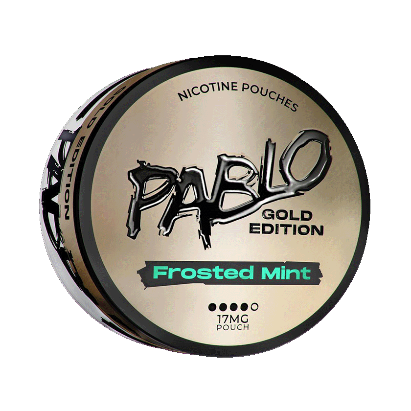 Pablo Gold Edition Frosted Mint 17mg nicotine pouches (UK)