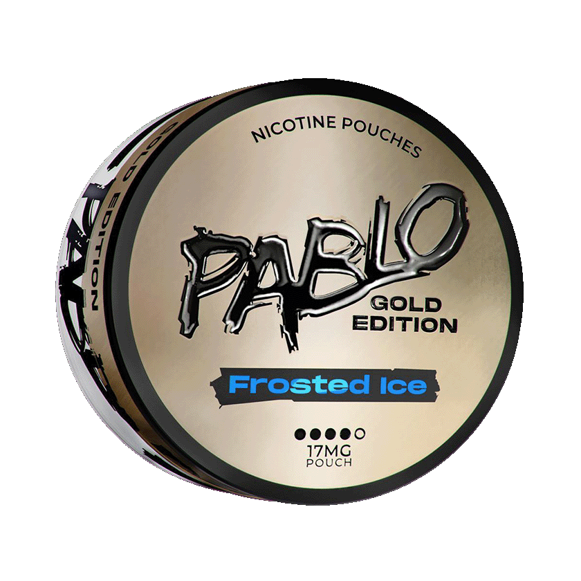 Pablo Gold Edition Frosted Ice 17mg nicotine pouches (UK)