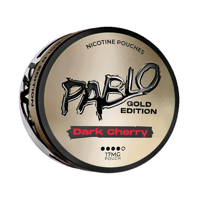 Pablo Gold Edition Dark Cherry 17mg nicotine pouches (UK)