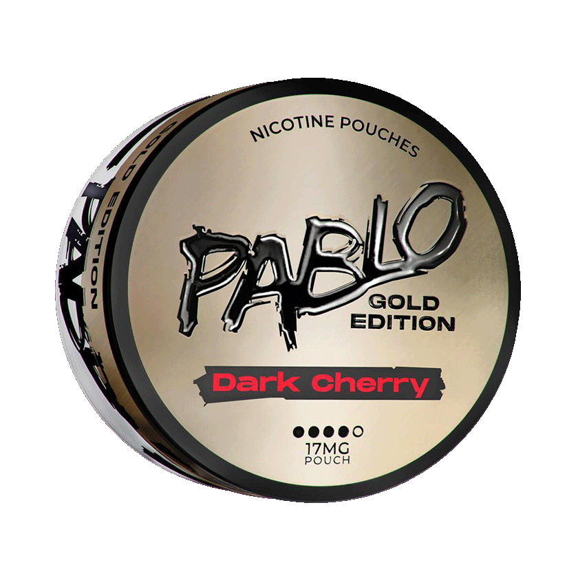 Pablo Gold Edition Dark Cherry 17mg nicotine pouches (UK)