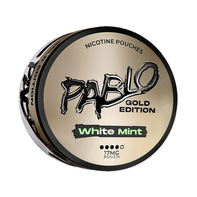 Pablo Gold Edition White Mint 17mg nicotine pouches (UK)