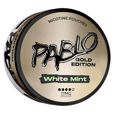 Pablo Gold Edition White Mint 17mg nicotine pouches (UK)