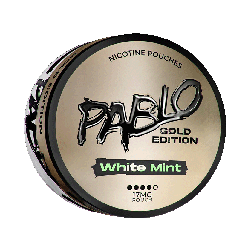 Pablo Gold Edition White Mint 17mg nicotine pouches (UK)