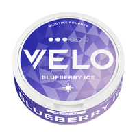 Can of VELO Blueberry Ice 8mg nicotine pouches