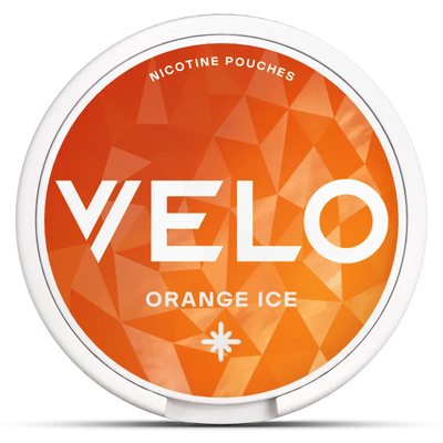 Can of VELO Orange Ice 10mg nicotine pouches