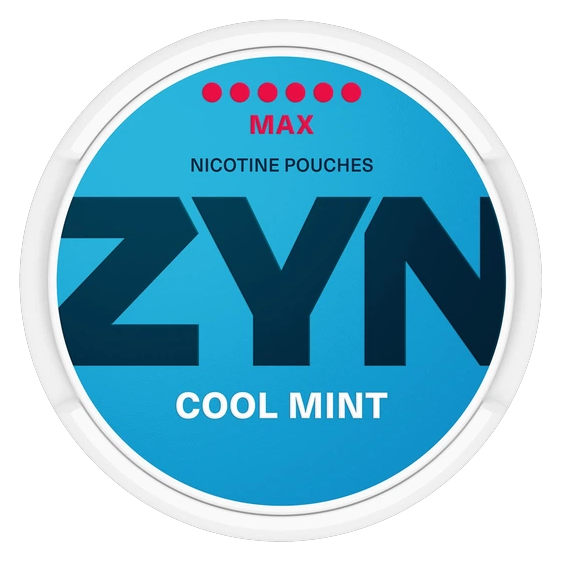 Can of ZYN Cool Mint Max nicotine pouches